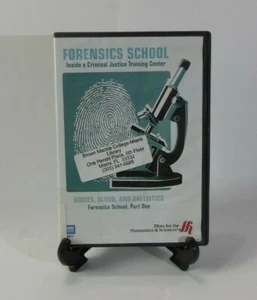 Forensics School Part 1 Bodies Blood & Ballistics Criminal Justice Training DVD - Picture 1 of 3