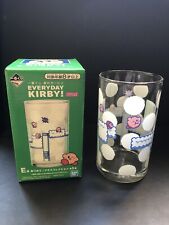 Ichiban Kuji Bandai Everyday Kirby Clear Glass Cup Dream Land Stage Prize E New