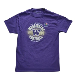 Washington Huskies 2019 ROSE BOWL Game TEE SHIRT Medium Jan 1 2019 Pasadena  - Picture 1 of 6