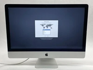 Apple iMac 13,2 A1419 27" AIO i5-3470S 2.90GHz CPU 8GB RAM 1TB HDD OS Catalina - Picture 1 of 8