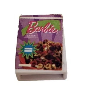 MINIATURE Barbie Cereal Box FOR DIORAMA - Picture 1 of 2
