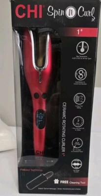 CHI-Spin N Curl Features tangle protection  9-ft. swivel cord infrared heat - Image 1 of 4