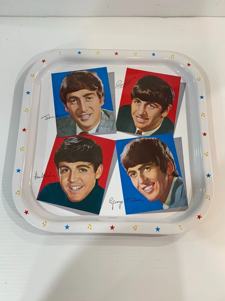 BEATLES MADE IN ENGLAND METAL SERVING TRAY - Image 1 of 4