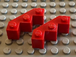 2 x Lego Roter Stein Facette Ref 2462 / Set 5988 6441 6949 2556 - Bild 1 von 1