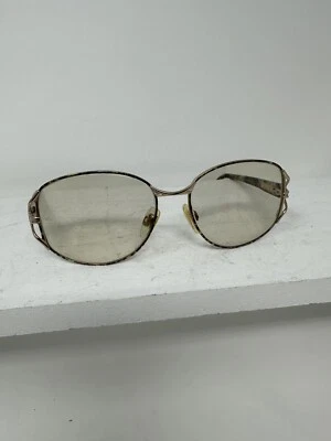 VTG Safilo Elasta Eyeglasses Tortoise Shell Brown Round Full Rim Frames Only - Image 1 of 4
