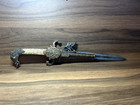 Vintage Ketland Flintlock Sword Pistol Replica Dagger decoration
