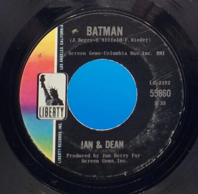 Jan & Dean 45 Batman / Bucket "T" - EX H11 Foto 1 de 2