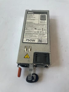 Dell Server D750E-S1 750W 80 Plus alimentatore platino alimentatore a00-00 dps-750b-2 A - Foto 1 di 2