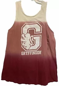 Camicia canotta Harry Potter Juniors Medium Grifondoro Dip Dye nuova - Foto 1 di 5