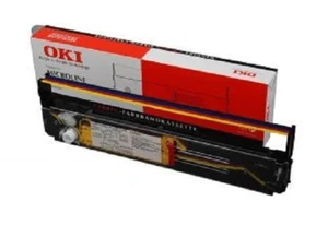 ORIGINAL Farbband OKI ML 393 394 395 C Elite Plus 3410 / 09002312 4-COLOR Ribbon - Bild 1 von 1