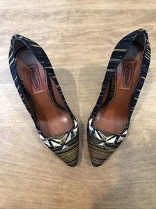 Missoni Pointy Toe Shoes with Studs Sz 6.5 - Picture 1 of 12
