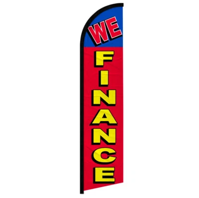 We Finance Full Curve Windless Swooper Flag Financing - Image 1 of 2