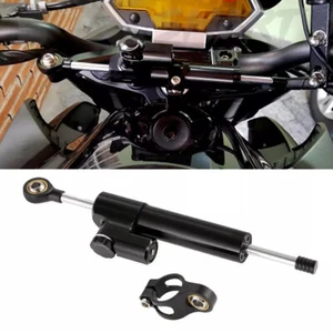For Harley Softail Road King Street Glide Adjustable Steering Damper Stabilizer - Picture 1 of 6