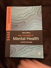 Key Concepts in Mental Health by David Pilgrim (Paperback, 2020)