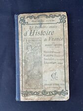Book the Premiere Annee d' Histoire de France by Ernest Lavisse(History of Franc