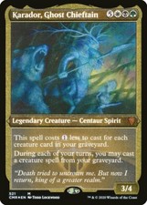 MTG *Karador, Ghost Chieftain Etched Foil X1* (NM) Commander Legends Magic