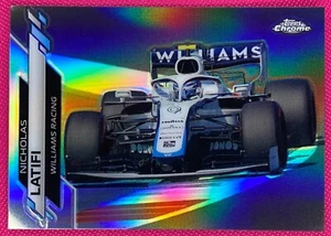 Tarjeta refractora Topps Chrome Formula 1 2020, Nicholas Latifi #40 (F1 Cars) - Imagen 1 de 2
