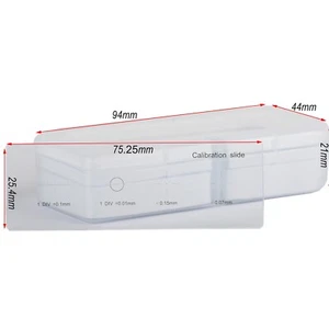KOPPACE 0.1mm-0.01mm Special Calibration Ruler for Measurement Microscope - Picture 1 of 7