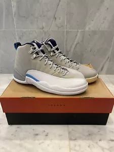 Nike Air Jordan 12 Retro Grey University Blue Size 12 DS | 130690-007 - Picture 1 of 9