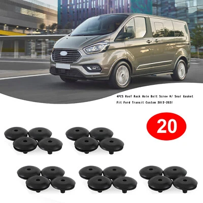 20PCS Roof Rack Hole Bolt Screw W/ Seal Gasket Fit Ford Transit Custom 12-21 H0 - Image 1 of 4