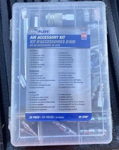 TRU-FLATE AIR ACCESSORY KIT 41 225  20 PIECE AIR  ACCESSORY KIT - Picture 1 of 2