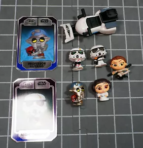 Disney Doorables Star Wars Bundle Lot of 6 Galactic Cruisers Hyper Peek - Picture 1 of 2