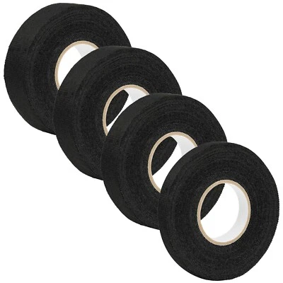 Black Wiring Loom Harness Cloth Tape for Car & Motorcycle Electricals, 15m Long - Image 1 of 4