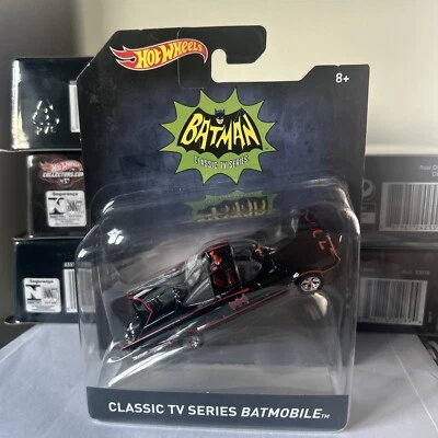 Hot Wheels Premium DC Batman - Classic 1966 TV Series Batmobile 1:50 Scale - Image 1 of 4