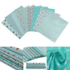 Cushion Covers Blue Cotton Fabric Patchwork Batiks Mixed Bundle 25cm*25cm 9pcs
