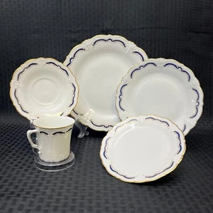 5pc Tirschenreuth Baronesse Gloriette Place Setting Discontinued 1985-96 - Picture 1 of 20