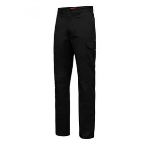 2 x Mens Hard Yakka Core Basic Stretch Cargo Pant Workwear Black Y02597 - Picture 1 of 2