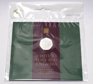 2020 Royal Mint Vote to Leave 50p Uncirculated Coin - Picture 1 of 4