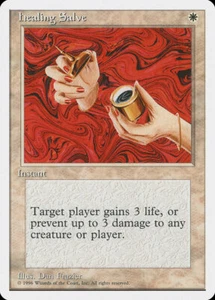 Magic MTG Tradingcard Introductory Two-Player Set 1996 Healing Salve - Imagen 1 de 1