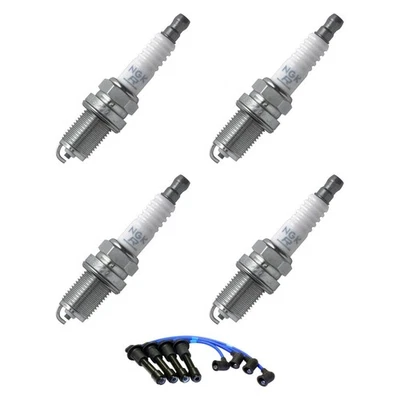 For Mazda Miata 1994-2000 NGK Spark Plug Wire & Spark Plug Kit Foto 1 de 4