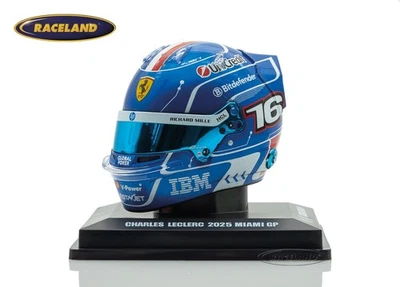 Helm/Helmet Ferrari F1 GP Miami 2025 Charles Leclerc, Looksmart 1:5, LSHEL014