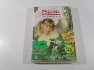 Bindi The Jungle Girl (DVD 2007) Episodios 1-4 Ex Rental Bindi Irwin - Imagen 1 de 6