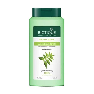 Biotique Neem Anti Dandruff shampoo & conditioner 340m Control Flaking & Itching - Picture 1 of 7