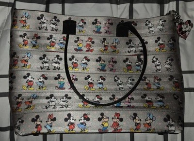 🔥🔥Disney x Harveys Medium Streamline Tote Mickey and Minnie Thru The Years🔥🔥 - Image 1 of 4