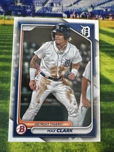 2024 Bowman BP-74 Max Clark Detroit Tigers - Picture 1 of 2