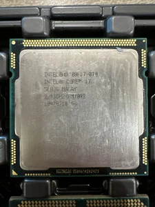 Intel Core i7-870 SLBJG 2.93GHz (Turbo 3.60GHz) 8M 4-Core LGA-1156 Desktop CPU - Picture 1 of 3