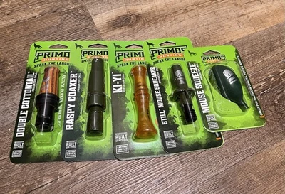 5x Primos Predator Call Bundle- 1 Of Each Shown In Photo- See Description - Image 1 of 4