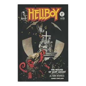 HELLBOY THE WOLVES OF SAINT AUGUST 1995 Dark Horse Mike Mignola - Picture 1 of 2