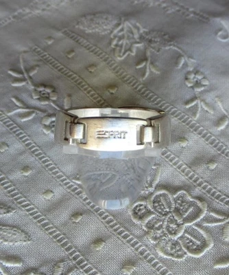 SILBERNER RING - GLIEDERRING -  ESPRIT - 925er - GRÖSSE 17 mm - Bild 1 von 3