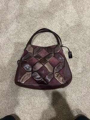 Authentic Coach Edie 31 Shoulder Bag (In Mixed Materials; Canyon Quilt) - Image 1 of 4