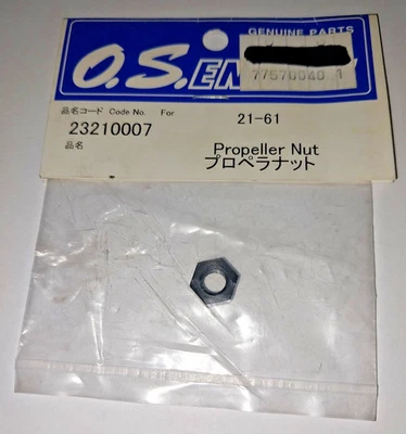 O.S. OS Engine RC 23210007 Propeller Nut - Image 1 of 2