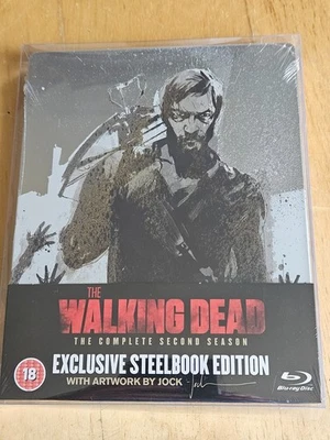 THE WALKING DEAD : THE COMPLETE SEASON 2 - UK BLU-RAY STEELBOOK -NEW/SEALED - Image 1 of 3