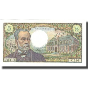 [#805686] France, 5 Francs, Pasteur, 1970, 1970-01-08, UNC, Fayette:61.12, KM:14 - Picture 1 of 2