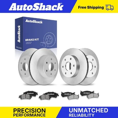 Front Rear Brake Rotors Ceramic Pads for GMC Yukon Sierra 1500 Classic V8 - Image 1 of 4