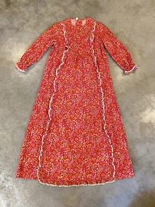 Camisón boho vintage años 60 Juli of Slumbertogs cachemir ropa de salón algodón 11 - Imagen 1 de 10