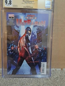 Marvel Comics Rise of Ultraman #3 SS CGC 9.8 signiert & Ultraman von Bin Furuya - Bild 1 von 2